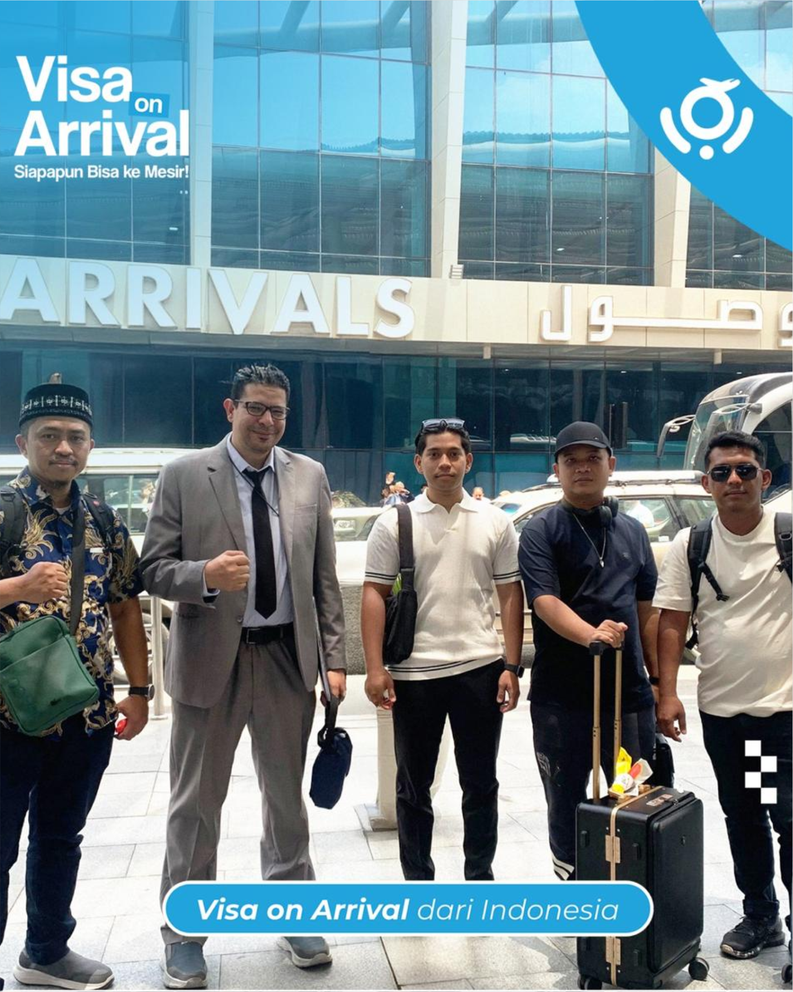 Layanan VOA VIP Eksekutif (Kunjungan Bisnis Kairo)