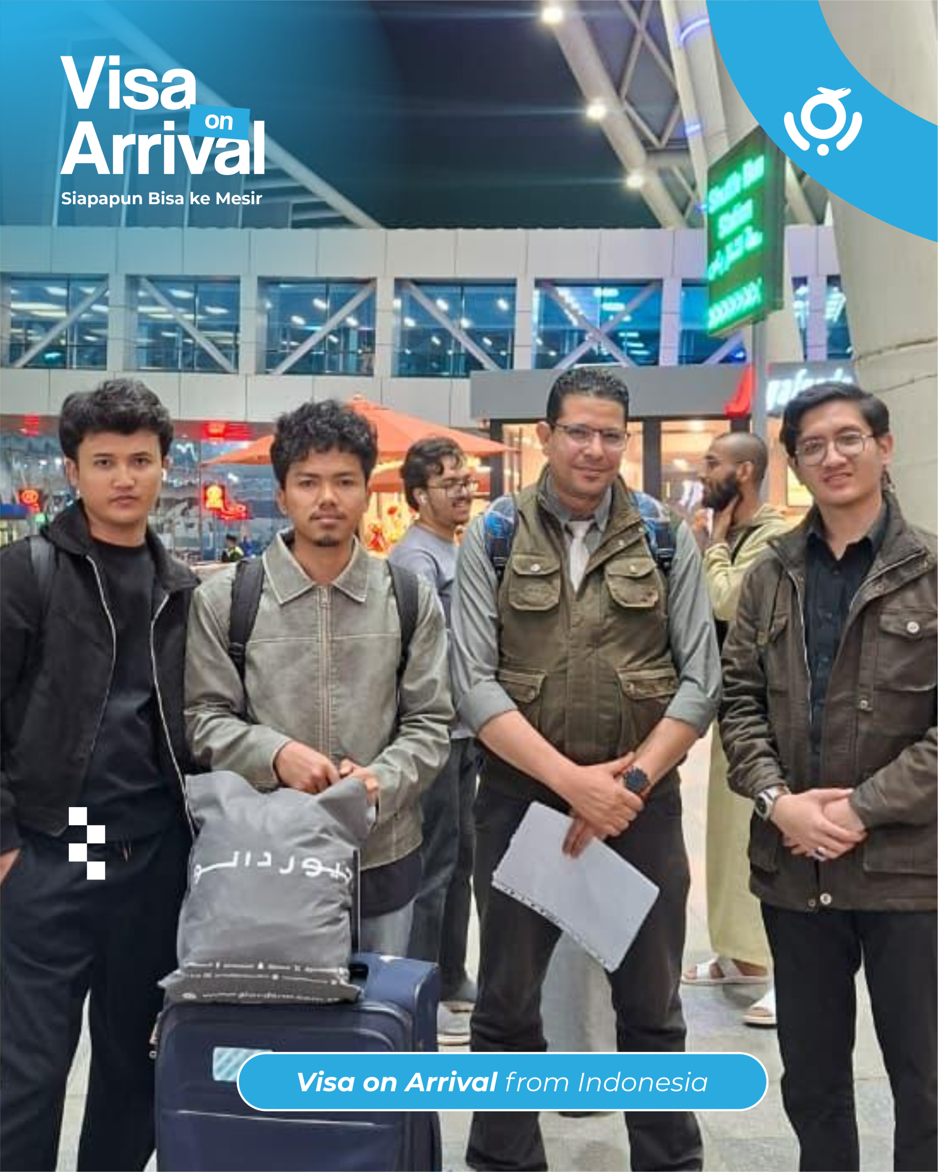 Layanan Concierge Bandara (Penjemputan Terminal 3 Kairo)